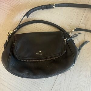 Kate Spade Black Crossbody Bag/shoulder